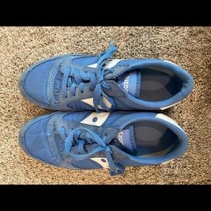 Saucony jazz blue sneakers